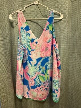 Lilly Pulitzer Reversible Silk Tank Top